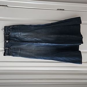 NWOT BGMAXAZRIA DENIM SKIRT